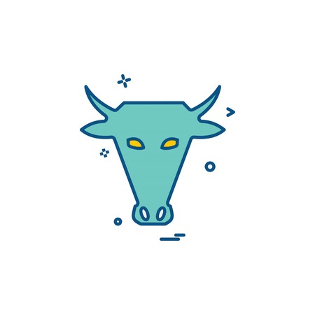 Animal icon design vectorのイラスト素材