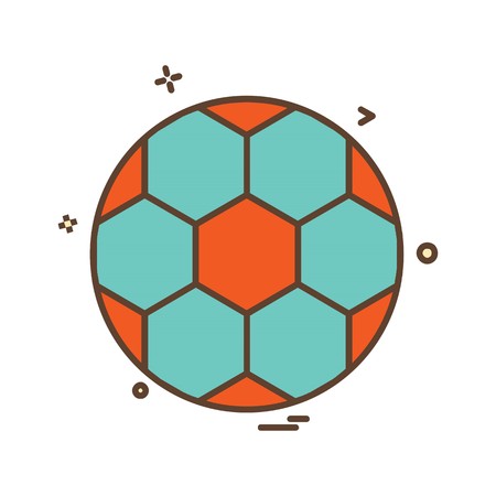 Sports icon design vectorのイラスト素材