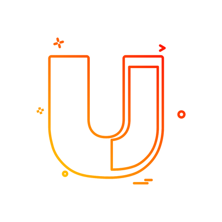 Magnet icon design vectorのイラスト素材