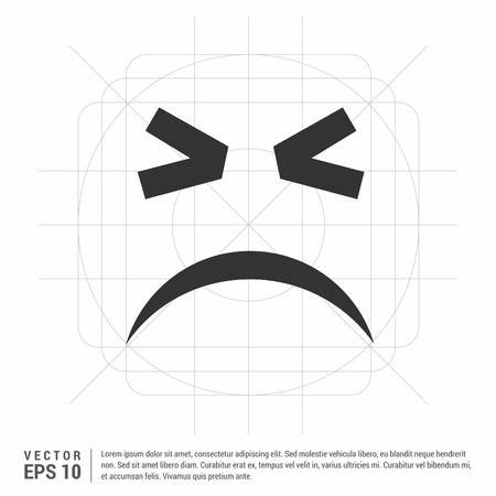 Emoji iconのイラスト素材