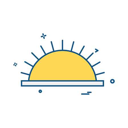 Picnic icon design vectorのイラスト素材