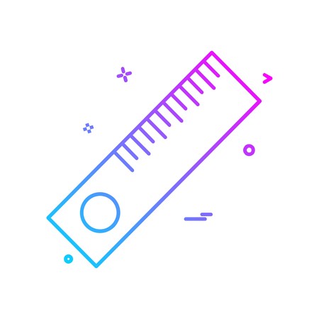 Scale icon design vectorのイラスト素材