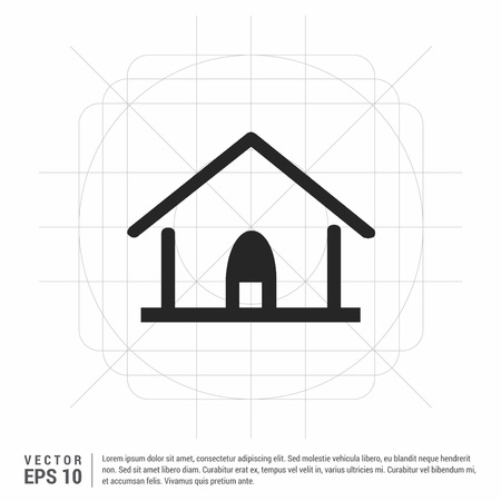 Home iconのイラスト素材