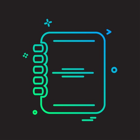 File icon design vectorのイラスト素材