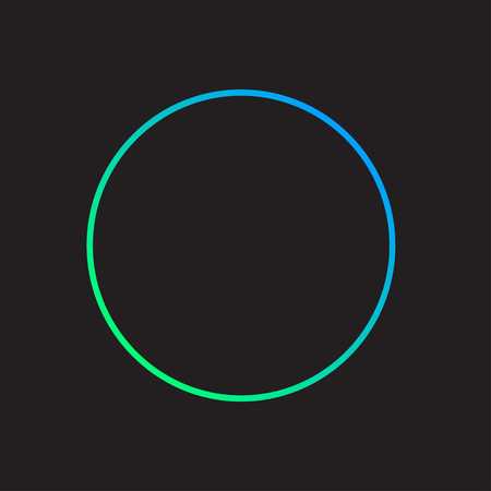 Circle icon design vectorのイラスト素材