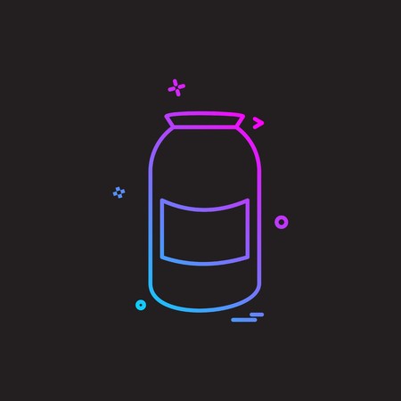 Food icon design vectorのイラスト素材