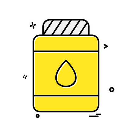 Paint icon design vectorのイラスト素材