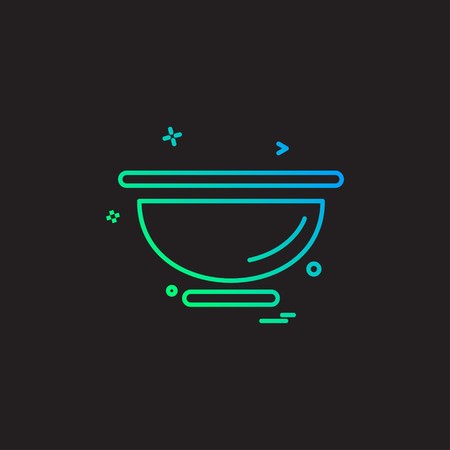 Food icon design vectorのイラスト素材