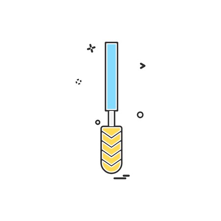 Drill icon design vectorのイラスト素材