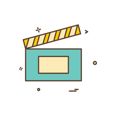 Media icon design vectorのイラスト素材