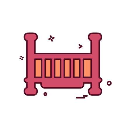 Home furniture icon design vectorのイラスト素材