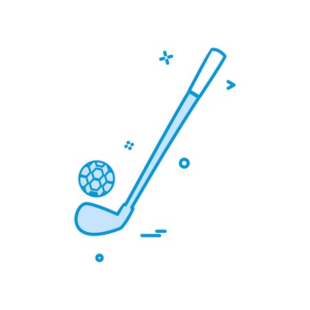 Golf icon design vectorのイラスト素材