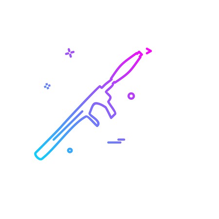 Army icon design vectorのイラスト素材
