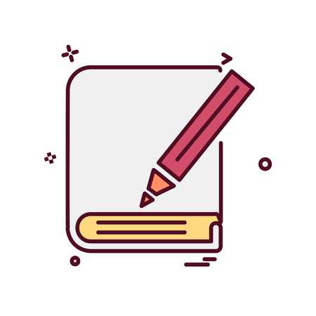 Education icon design vectorのイラスト素材