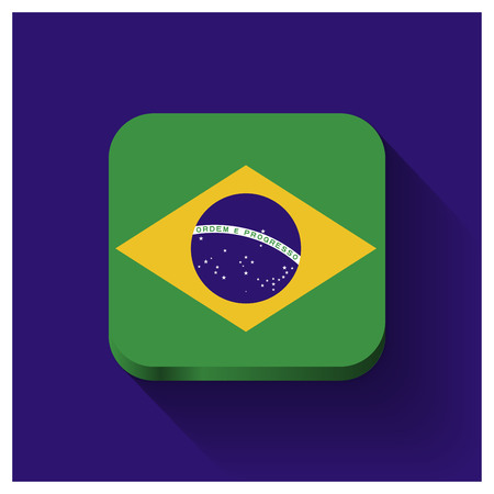 Brazil Indpendence day design card vectorのイラスト素材