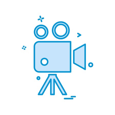 Media icon design vectorのイラスト素材