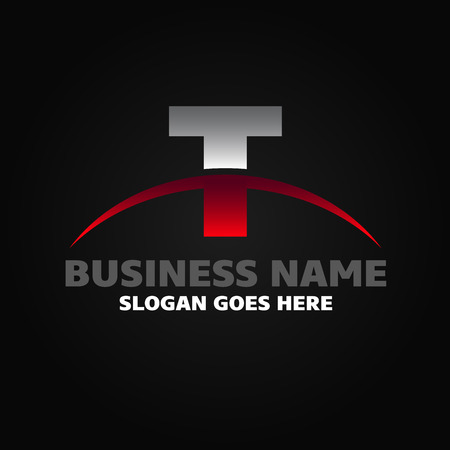 Alphabetic logo design with elegent design and typography vectorのイラスト素材