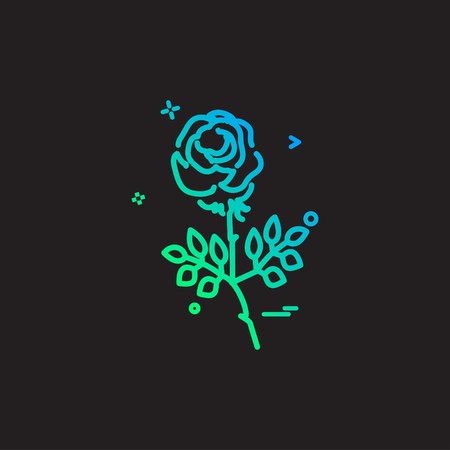 Valentine's day icon design vectorのイラスト素材