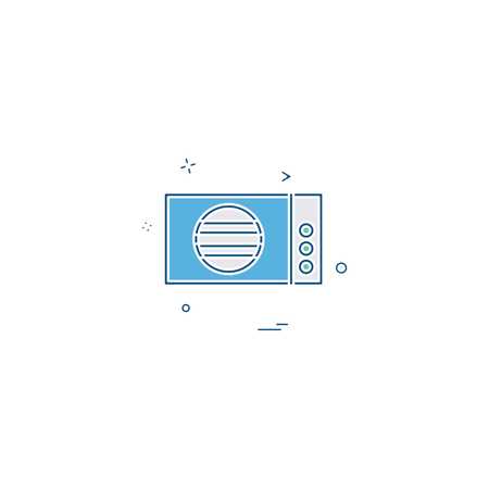 Kitchen icon design vectorのイラスト素材