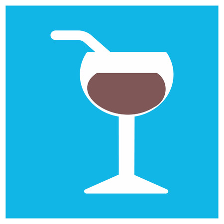 Happy New Year icons with unique styleのイラスト素材