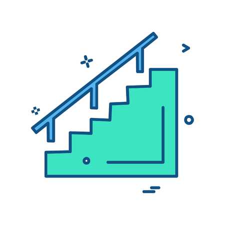 Labour tools icon design vectorのイラスト素材