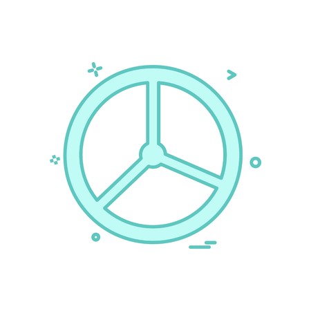 Steering car van icon vector designのイラスト素材