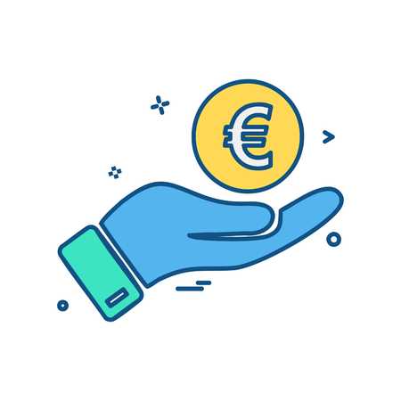 Dollar icon design vectorのイラスト素材