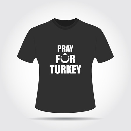 Pray for Turkey design with typography vectorのイラスト素材