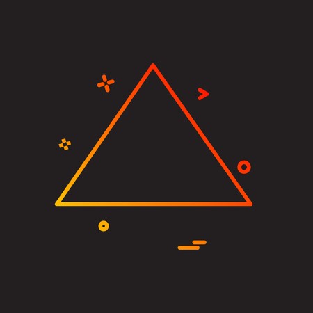 Up arrow icon design vectorのイラスト素材