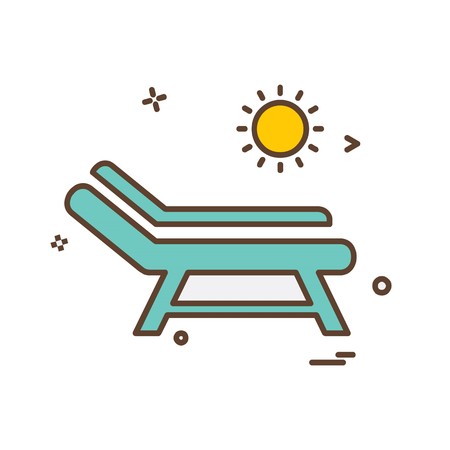 Swimming icon design vectorのイラスト素材