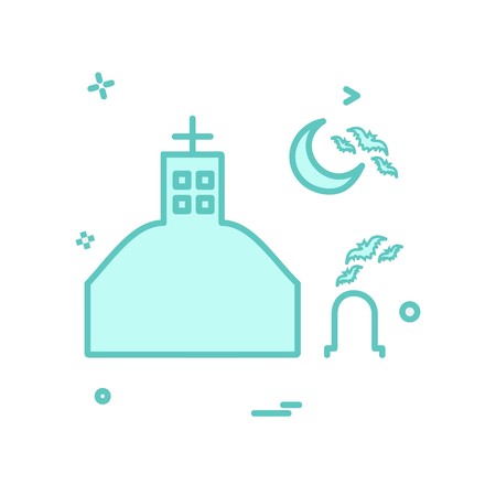 Halloween icon design vectorのイラスト素材