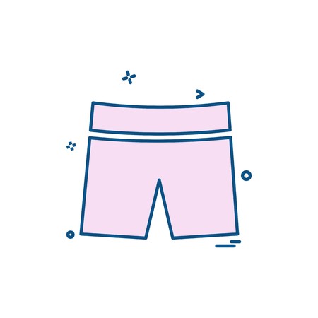 Cloths icon design vectorのイラスト素材