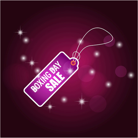Boxing day sale card with elegent design vectorのイラスト素材