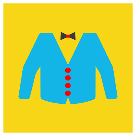 Happy New Year icons with unique styleのイラスト素材