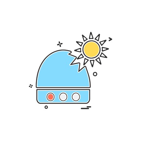 Website icon design vectorのイラスト素材