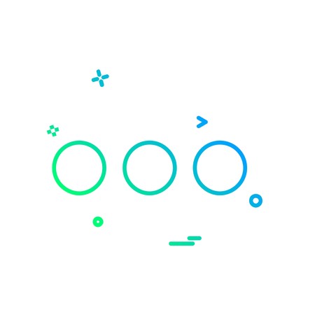 Menu icon design vectorのイラスト素材