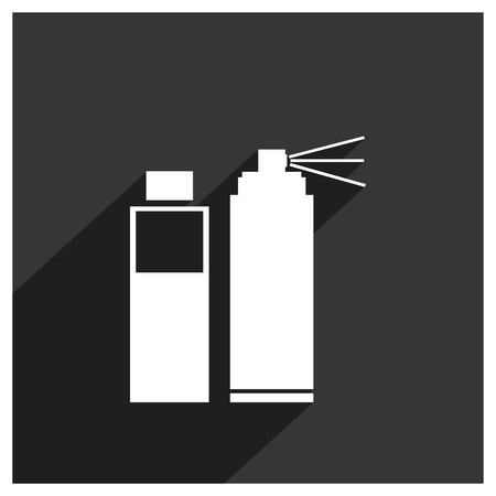 Happy New Year icon with black and white theme vectorのイラスト素材