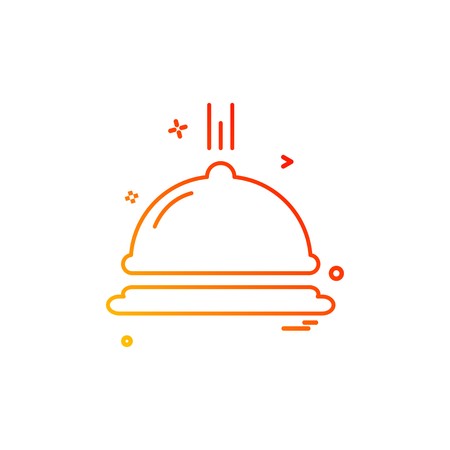 Food icon design vectorのイラスト素材