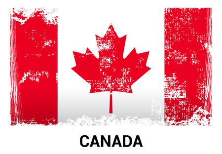 Canada Independence day design card vectorのイラスト素材