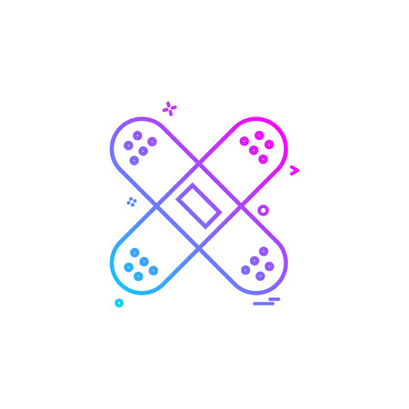 Medical icon design vectorのイラスト素材