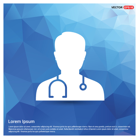 Medical user icon. - Free vector iconのイラスト素材