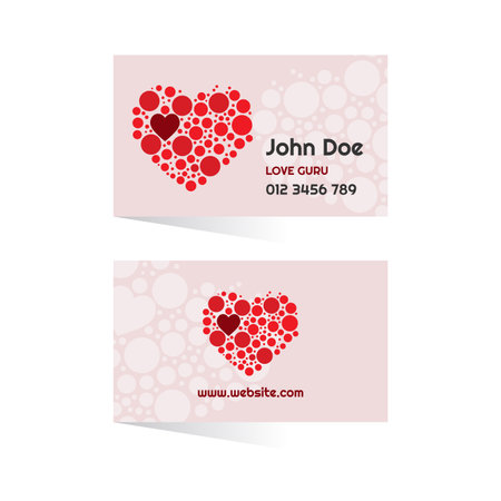 Valentine's day design typography and card with elegent design vectorのイラスト素材
