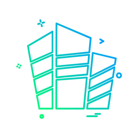 Real Estate icon design vectorのイラスト素材