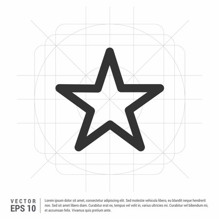 Star Iconのイラスト素材