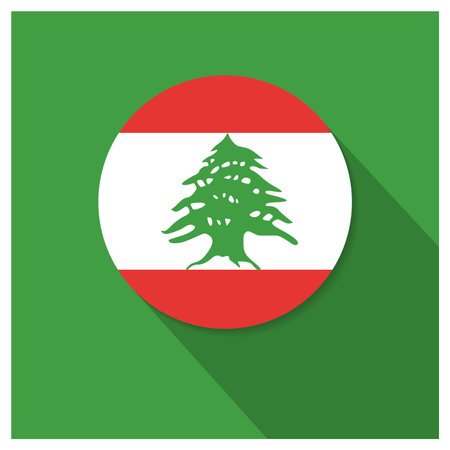 Lebanon Independence day design vectorのイラスト素材