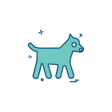 Animals icon design vectorのイラスト素材