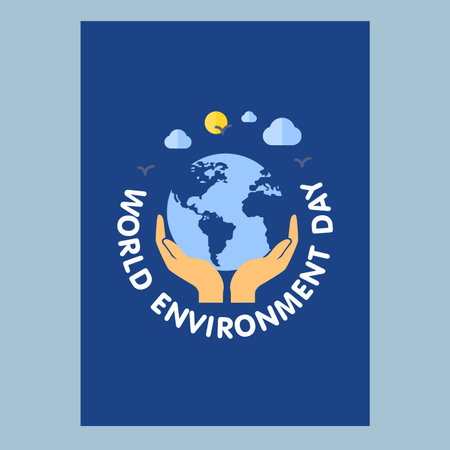 World Environment day design vectorのイラスト素材