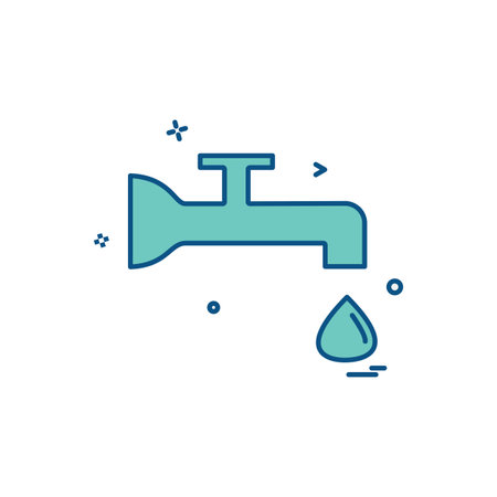 Sanitary icon design vectorのイラスト素材