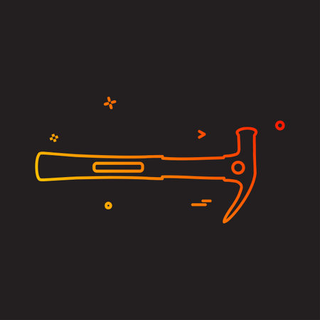 Hardware tools icon design vectorのイラスト素材