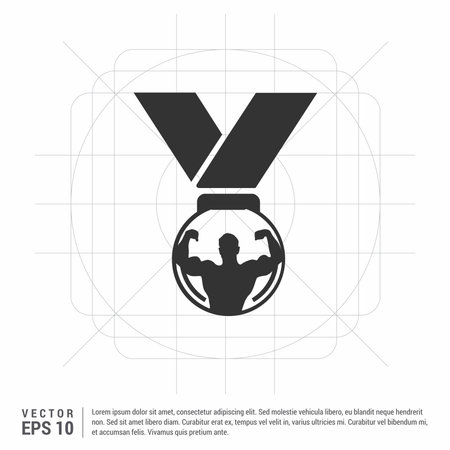 Medal Iconsのイラスト素材